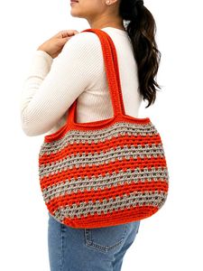 Chic Crochet Tote Bag