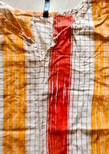 Vibrant Striped Kurta