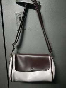 Bicolor Shoulder Bag