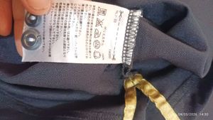 Adidas Black Textured Polo Shirt I  new condition