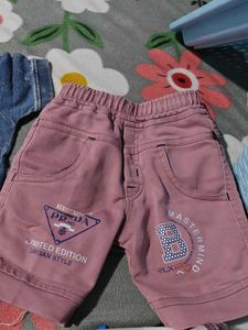 Buy 1get 1free Boys T-shirt &amp; Denim Shorts Set