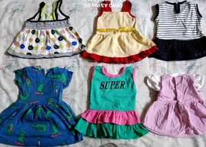 Baby frocks 0 - 6 months.