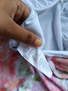Floral Twist Front Swim Top