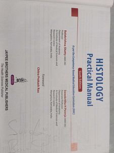 Histology Practical Manual - 6th Edition