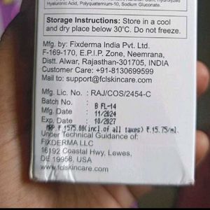 Fixderma Bio Retinol &amp; AHA Body Lotion