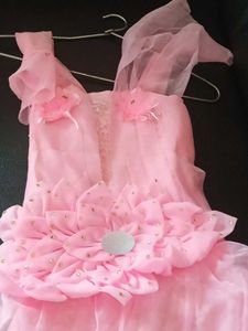 Cute Pink Party Dress for birthday girl