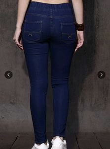 Roadster women blue regular fit stretchable Jeggin