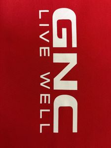 GNC Live Well Red T-Shirt Small Size