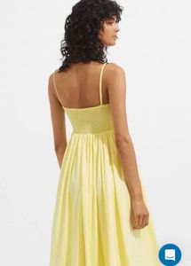 Bright Yellow Long Sundress
