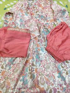 3 Piece Alia Cut kurta set
