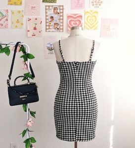 Houndstooth Mini Dress SizeXS