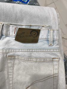 Light Wash Wide Leg Jeans