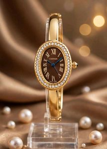 Cartier( COPY )Women's Gold Diamond Watch kada sty
