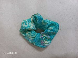 Boho Print Scrunchie