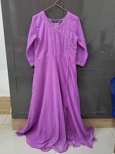 Beautiful Lavender Ethnic kurta dupatta set