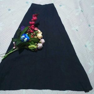Elegant Blue dark Ethnic Skirt