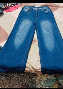 wide leg jeans 30-32