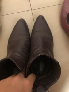 genuine leather taekwood boot