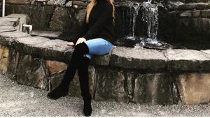 Chic Black Over-the-Knee Boots