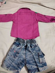 Cute Kids Shirt and Shorts Set