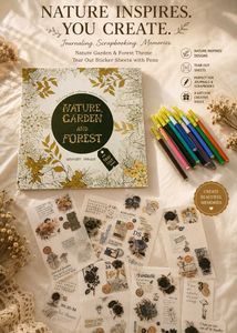 Nature Garden & Forest Sticker Set