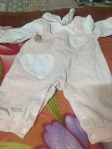 Cute Baby Romper with Shirt