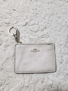 Coach Coin Pouch with Keychain