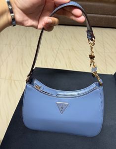 Authentic Guess Blue Shoulder Bag