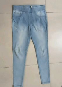 Light Wash Denim Jeans