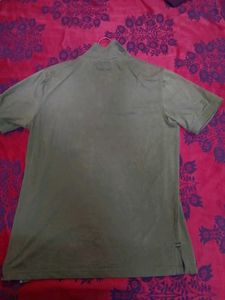 Men's Calvin Klein Olive Green Polo Shirt