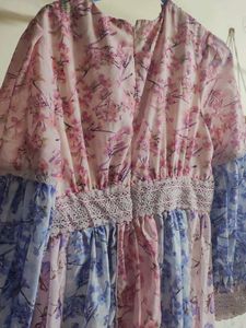 Bohemian Floral Print Maxi Dress