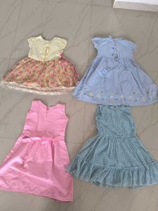 4 Baby Girl Dresses