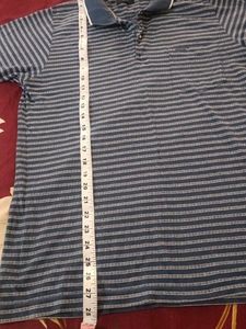 Men's Striped Polo T-Shirt