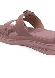 Lavender Flatform Sandals