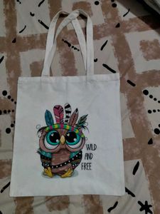 Cute Owl Tote Bag