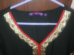 Elegant Black Kurta