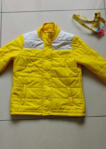 Flying Machine Yellow Puffer Jacket