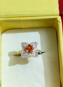 pure silver ring