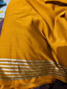 Beautiful Mustard Yellow Saree