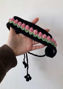 Handmade Crochet Flower Headband