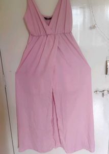SHEIN Pink Maxi Dress