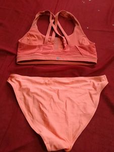 Coral Bikini Set