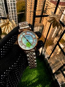 EMPORIO ARMANI LADIES WATCH ⌚Mother-of-Pearl Style