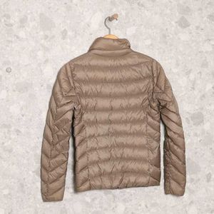 Uniqlo Brown Down Jacket
