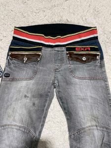 Stylish Grey Flare Jeans