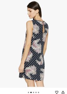 Stylish Sleeveless Floral Print Dress