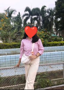 Cream jeans Pants