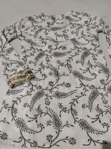 Hand Work Party Brand Short Kurti