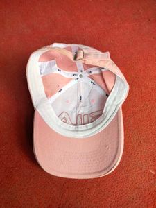 Pink Fila Baseball Cap
