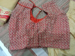Golden Lehenga Choli Set